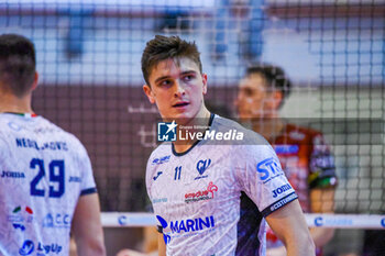 2024-02-14 - (Cisterna Volley) Faure Theo Alexandre - CISTERNA VOLLEY VS SIR SAFETY SUSA VIM PERUGIA - SUPERLEAGUE SERIE A - VOLLEYBALL