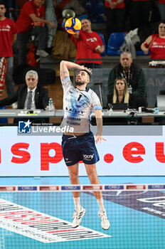 2024-03-06 - Mint Vero Volley Monza's Visic Petar #1 - PLAYOFF - CUCINE LUBE CIVITANOVA VS MINE VERO VOLLEY MONZA - SUPERLEAGUE SERIE A - VOLLEYBALL