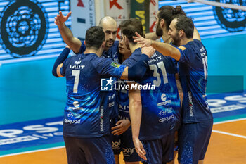 2024-03-10 - Happiness of Players of Mint Vero Volley Monza - PLAYOFF - MINT VERO VOLLEY MONZA VS CUCINE LUBE CIVITANOVA - SUPERLEAGUE SERIE A - VOLLEYBALL