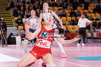 2024-03-10 - Alessandra Mistretta (ITAS Trentino) during the 24th round of the Serie A1 Women's Volleyball Championship between Roma Aeroitalia SMI Roma Volley and ITAS Trentino on 10 march 2024 at the Palazzetto dello Sport in Rome - VOLLEY SERIE A1 - AEROITALIA SMI ROMA VOLLEY VS. ITAS TRENTINO - SUPERLEAGUE SERIE A - VOLLEYBALL