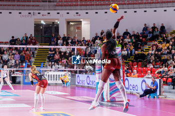 2024-03-10 - Jessica Rivero Marin (Aeroitalia SMI Roma Volley)
during the 24th round of the Serie A1 Women's Volleyball Championship between Roma Aeroitalia SMI Roma Volley and ITAS Trentino on 10 march 2024 at the Palazzetto dello Sport in Rome - VOLLEY SERIE A1 - AEROITALIA SMI ROMA VOLLEY VS. ITAS TRENTINO - SUPERLEAGUE SERIE A - VOLLEYBALL