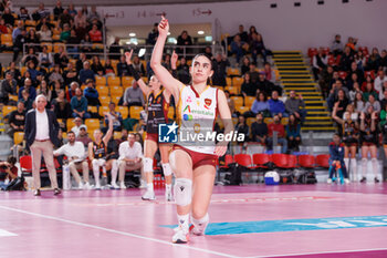 2024-03-10 - Sofia Valoppi (Aeroitalia SMI Roma Volley) during the 24th round of the Serie A1 Women's Volleyball Championship between Roma Aeroitalia SMI Roma Volley and ITAS Trentino on 10 march 2024 at the Palazzetto dello Sport in Rome - VOLLEY SERIE A1 - AEROITALIA SMI ROMA VOLLEY VS. ITAS TRENTINO - SUPERLEAGUE SERIE A - VOLLEYBALL