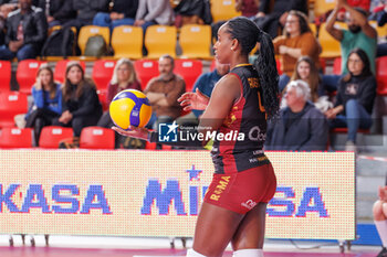 2024-03-10 - Jessica Rivero Marin (Aeroitalia SMI Roma Volley)
during the 24th round of the Serie A1 Women's Volleyball Championship between Roma Aeroitalia SMI Roma Volley and ITAS Trentino on 10 march 2024 at the Palazzetto dello Sport in Rome - VOLLEY SERIE A1 - AEROITALIA SMI ROMA VOLLEY VS. ITAS TRENTINO - SUPERLEAGUE SERIE A - VOLLEYBALL
