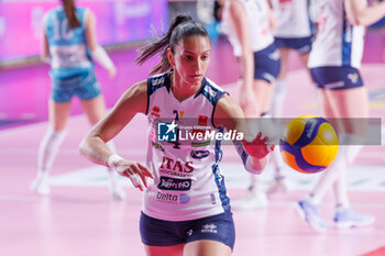 2024-03-10 - Roslandy Acosta Alvarado (ITAS Trentino) during the 24th round of the Serie A1 Women's Volleyball Championship between Roma Aeroitalia SMI Roma Volley and ITAS Trentino on 10 march 2024 at the Palazzetto dello Sport in Rome - VOLLEY SERIE A1 - AEROITALIA SMI ROMA VOLLEY VS. ITAS TRENTINO - SUPERLEAGUE SERIE A - VOLLEYBALL