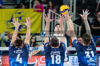 2024-03-31 - Spike of Alessandro Michieletto - Itas Trentino - PLAYOFF - ITAS TRENTINO VS MINT VERO VOLLEY MONZA - SUPERLEAGUE SERIE A - VOLLEYBALL