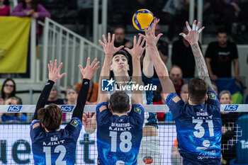 2024-03-31 - Spike of Alessandro Michieletto - Itas Trentino - PLAYOFF - ITAS TRENTINO VS MINT VERO VOLLEY MONZA - SUPERLEAGUE SERIE A - VOLLEYBALL