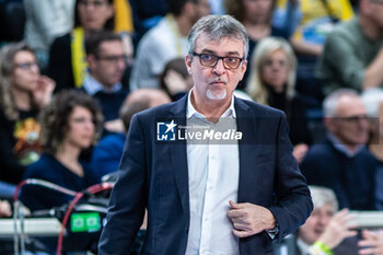 2024-03-31 - Massimo Eccheli - Head coach of Mint Vero Volley Monza - PLAYOFF - ITAS TRENTINO VS MINT VERO VOLLEY MONZA - SUPERLEAGUE SERIE A - VOLLEYBALL