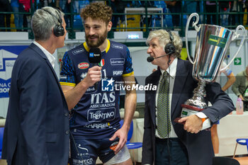 2024-04-03 - during the Playoff Semifinal game2 Serie A1 Men's Volleyball Championship between Mint Vero Volley Monza vs Itas Trentino at Opiquad Arena, Monza, Italy on April 3, 2023 - PLAYOFF - MINT VERO VOLLEY MONZA VS ITAS TRENTINO - SUPERLEAGUE SERIE A - VOLLEYBALL