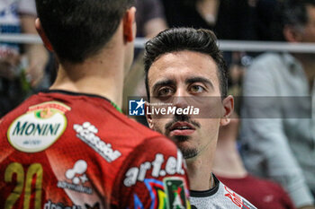 11/04/2024 - ALESSANDRO TOSCANI (SIR SUSA VIM PERUGIA) - PLAYOFF - ALLIANZ MILANO VS SIR SUSA VIM PERUGIA - SUPERLEGA SERIE A - VOLLEY