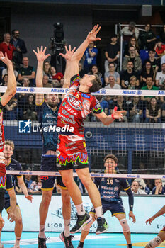 2024-04-11 - SIMONE GIANNELLI (SIR SUSA VIM PERUGIA) - PLAYOFF - ALLIANZ MILANO VS SIR SUSA VIM PERUGIA - SUPERLEAGUE SERIE A - VOLLEYBALL