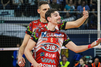 2024-04-11 - SIMONE GIANNELLI (SIR SUSA VIM PERUGIA) - PLAYOFF - ALLIANZ MILANO VS SIR SUSA VIM PERUGIA - SUPERLEAGUE SERIE A - VOLLEYBALL