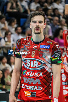 2024-04-11 - SIMOE GIANNELLI (SIR SUSA VIM PERUGIA) - PLAYOFF - ALLIANZ MILANO VS SIR SUSA VIM PERUGIA - SUPERLEAGUE SERIE A - VOLLEYBALL