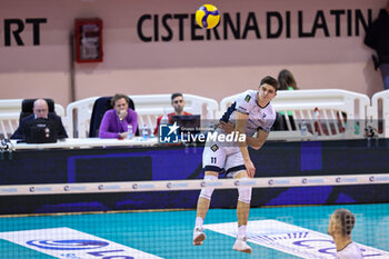 2024-04-03 - Theo Faure (Cisterna Volley) - PLAYOFF 5° POSTO - CISTERNA VOLLEY VS GAS SALES BLUENERGY PIACENZA - SUPERLEAGUE SERIE A - VOLLEYBALL