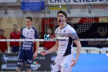 2024-04-03 - Theo Alexandre Faure (Cisterna Volley) - PLAYOFF 5° POSTO - CISTERNA VOLLEY VS GAS SALES BLUENERGY PIACENZA - SUPERLEAGUE SERIE A - VOLLEYBALL