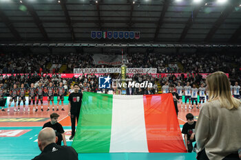 2024-04-18 - championship final ceremony - PLAYOFF - FINAL - SIR SUSA VIM PERUGIA VS MINT VERO VOLLEY MONZA - SUPERLEAGUE SERIE A - VOLLEYBALL