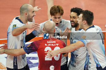 2024-04-18 - mint vero volley monza rejoices - PLAYOFF - FINAL - SIR SUSA VIM PERUGIA VS MINT VERO VOLLEY MONZA - SUPERLEAGUE SERIE A - VOLLEYBALL