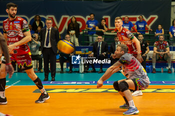 2024-04-28 - Massimo Colaci (Sir Safety Perugia) during the game4 of Final SuperLega Italian Volleyball Championship between Mint Vero Volley Monza vs Sir Safety Susa Perugia at Opiquad Arena, Monza, Italy on April 28, 2024
 - PLAYOFF - FINAL - MINT VERO VOLLEY MONZA VS SIR SUSA VIM PERUGIA - SUPERLEAGUE SERIE A - VOLLEYBALL