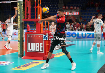 2024-09-28 - Chinenyeze Barthelemy ( Cucine Lube Civitanova) - CUCINE LUBE CIVITANOVA VS SONEPAR PADOVA - SUPERLEAGUE SERIE A - VOLLEYBALL