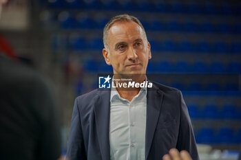 2024-09-28 - Allenatore Jacopo Cuttini (Sonepar Padova) - CUCINE LUBE CIVITANOVA VS SONEPAR PADOVA - SUPERLEAGUE SERIE A - VOLLEYBALL