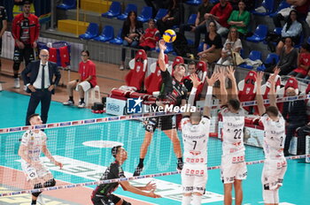 2024-09-28 - Attack ( Cucine Lube Civitanova ) - CUCINE LUBE CIVITANOVA VS SONEPAR PADOVA - SUPERLEAGUE SERIE A - VOLLEYBALL