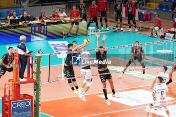 2024-09-28 - Attack ( Cucine Lube Civitanova ) - CUCINE LUBE CIVITANOVA VS SONEPAR PADOVA - SUPERLEAGUE SERIE A - VOLLEYBALL