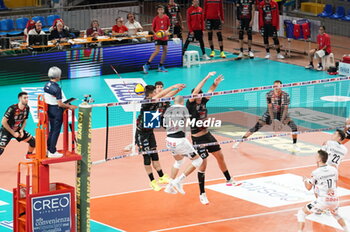 2024-09-28 - Attack ( Sonepar Padova) - CUCINE LUBE CIVITANOVA VS SONEPAR PADOVA - SUPERLEAGUE SERIE A - VOLLEYBALL