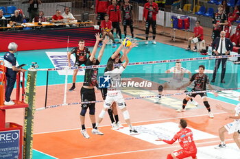 2024-09-28 - Attack (Sonepar Padova) - CUCINE LUBE CIVITANOVA VS SONEPAR PADOVA - SUPERLEAGUE SERIE A - VOLLEYBALL