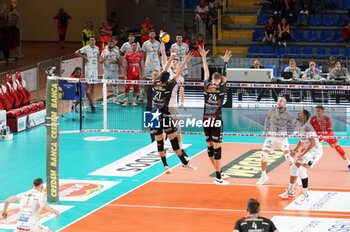 2024-09-28 - Bottolo Mattia - Tenorio Davi ( Cucine Lube Civitanova - Sonepar Padova) - CUCINE LUBE CIVITANOVA VS SONEPAR PADOVA - SUPERLEAGUE SERIE A - VOLLEYBALL