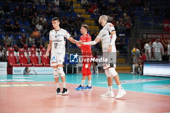 2024-09-28 - Porro Luca - Sedlacek - Marko (Sonepar Padova) - CUCINE LUBE CIVITANOVA VS SONEPAR PADOVA - SUPERLEAGUE SERIE A - VOLLEYBALL