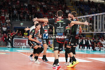 2024-09-28 - Exultations ( Cucine Lube Civitanova ) - CUCINE LUBE CIVITANOVA VS SONEPAR PADOVA - SUPERLEAGUE SERIE A - VOLLEYBALL