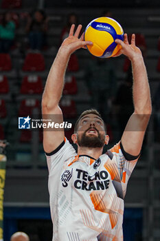 2024-09-28 - Matteo Pedron (Sonepar Padova) - CUCINE LUBE CIVITANOVA VS SONEPAR PADOVA - SUPERLEAGUE SERIE A - VOLLEYBALL