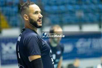 2024-10-05 - Osmany Juantorena (Mint Vero Volley Monza) during Serie A1 Men's Volleyball Championship between Mint Vero Volley Monza vs Gas Sales Piacenza at Opiquad Arena, Monza, Italy on October 5, 2024 - VERO VOLLEY MONZA VS GAS SALES BLUENERGY PIACENZA - SUPERLEAGUE SERIE A - VOLLEYBALL