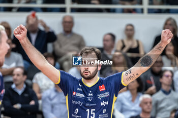 2024-10-20 - Exultation of Luciano De Cecco - Valsa Group Modena - ITAS TRENTINO VS VALSA GROUP MODENA - SUPERLEAGUE SERIE A - VOLLEYBALL