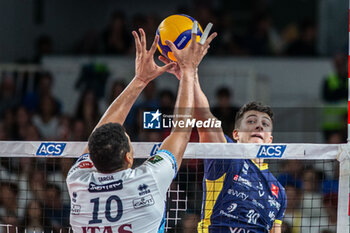 2024-10-20 - Tommaso Rinaldi and Gabi Garcia - Itas Trentino and Valsa Group Modena - ITAS TRENTINO VS VALSA GROUP MODENA - SUPERLEAGUE SERIE A - VOLLEYBALL