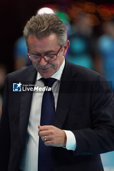 2024-10-20 - angelo lorenzetti (coach sir susa vim perugia) - SIR SUSA VIM PERUGIA VS CISTERNA VOLLEY - SUPERLEAGUE SERIE A - VOLLEYBALL