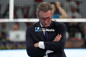 2024-10-20 - angelo lorenzetti (coach sir susa vim perugia) - SIR SUSA VIM PERUGIA VS CISTERNA VOLLEY - SUPERLEAGUE SERIE A - VOLLEYBALL