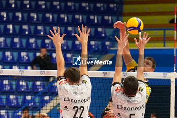 2024-10-20 - Crosato Federico - Falaschi Marco (Yuasa Battery Grottazzolina - Sonepar Padova) - YUASA BATTERY GROTTAZZOLINA VS SONEPAR PADOVA - SUPERLEAGUE SERIE A - VOLLEYBALL