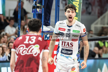 2024-10-27 - Exultation by Daniele Lavia - Itas Trentino - ITAS TRENTINO VS SIR SUSA VIM PERUGIA - SUPERLEAGUE SERIE A - VOLLEYBALL