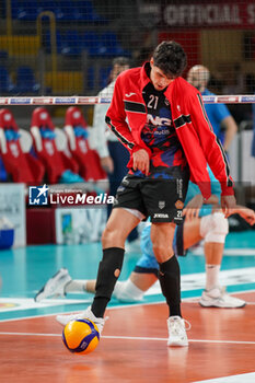 2024-10-27 - Bottolo Mattia ( Cucine Lube Civitanova - Cisterna Volley ) - CUCINE LUBE CIVITANOVA VS CISTERNA VOLLEY - SUPERLEAGUE SERIE A - VOLLEYBALL