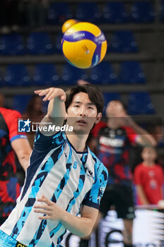 2024-10-27 - Tarumi Yuga ( Cisterna Volley ) - CUCINE LUBE CIVITANOVA VS CISTERNA VOLLEY - SUPERLEAGUE SERIE A - VOLLEYBALL