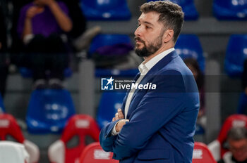 2024-10-27 - Falasca Guillermo allenatore( Cisterna Volley ) - CUCINE LUBE CIVITANOVA VS CISTERNA VOLLEY - SUPERLEAGUE SERIE A - VOLLEYBALL