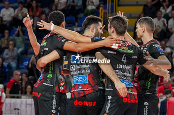 2024-10-27 - Exultation ( Cucine Lube Civitanova - Cisterna Volley ) - CUCINE LUBE CIVITANOVA VS CISTERNA VOLLEY - SUPERLEAGUE SERIE A - VOLLEYBALL