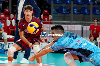 2024-10-27 - Bayram Efe ( Cisterna Volley ) - CUCINE LUBE CIVITANOVA VS CISTERNA VOLLEY - SUPERLEAGUE SERIE A - VOLLEYBALL