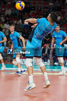 2024-10-27 - Rivas Willner(Cisterna Volley) - CUCINE LUBE CIVITANOVA VS CISTERNA VOLLEY - SUPERLEAGUE SERIE A - VOLLEYBALL