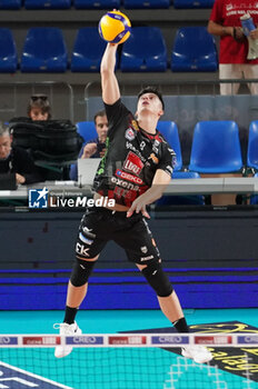 2024-10-27 - Boninfante Mattia( Cucine Lube Civitanova) - CUCINE LUBE CIVITANOVA VS CISTERNA VOLLEY - SUPERLEAGUE SERIE A - VOLLEYBALL