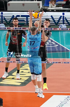 2024-10-27 - Podrascanin Marko ( Cucine Lube Civitanova) - CUCINE LUBE CIVITANOVA VS CISTERNA VOLLEY - SUPERLEAGUE SERIE A - VOLLEYBALL