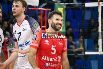 2024-10-27 - DAMIANO CATANIA (POWERVOLLEY MILANO) - ALLIANZ MILANO VS RANA VERONA - SUPERLEAGUE SERIE A - VOLLEYBALL