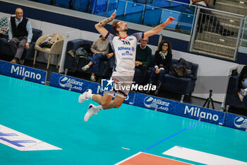 2024-10-27 - EDOARDO CANESCHI (POWERVOLLEY MILANO) - ALLIANZ MILANO VS RANA VERONA - SUPERLEAGUE SERIE A - VOLLEYBALL