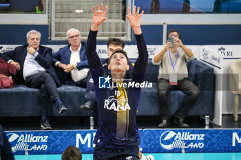 2024-10-27 - LUCA SPIRITO (RANA VERONA) - ALLIANZ MILANO VS RANA VERONA - SUPERLEAGUE SERIE A - VOLLEYBALL