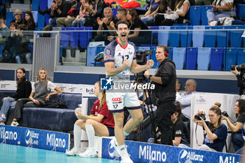 2024-10-27 - YACINE LOUATI (POWERVOLLEY MILANO) - ALLIANZ MILANO VS RANA VERONA - SUPERLEAGUE SERIE A - VOLLEYBALL